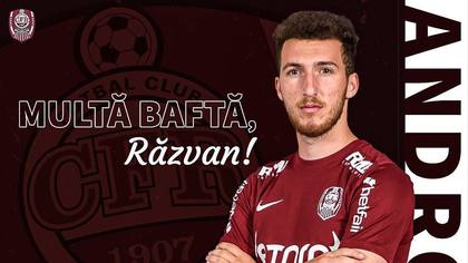 OFICIAL | CFR Cluj l-a cedat pe Răzvan Andronic în Liga 2, la FC Braşov