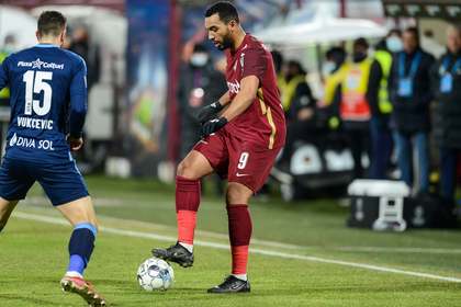 Cristi Balaj dă asigurări că Billel Omrani rămâne la CFR Cluj! UPDATE: VIDEO | Dan Petrescu lasă impresia că e gata să-l înlocuiască pe francez, dacă va alege FCSB 