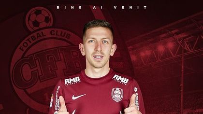 OFICIAL | CFR Cluj l-a transferat pe mijlocaşul Lovro Cvek din Ucraina