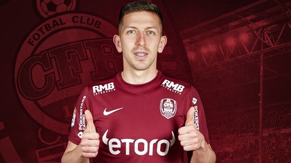 Ce salariu are Lovro Cvek, cel mai recent transfer făcut de CFR Cluj. Cu cât îl plătesc ardelenii pe mijlocaşul croat 