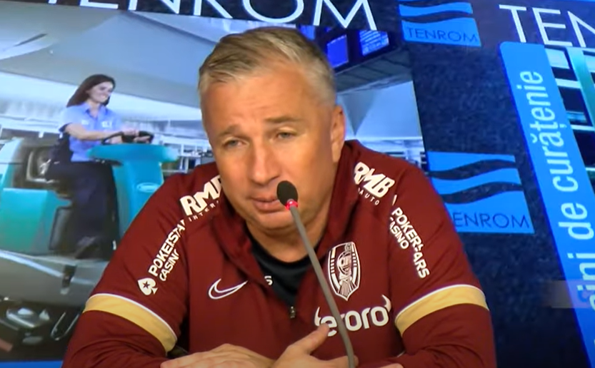 VIDEO | "Dacă jucăm la fel, sigur o să pierdem. Nu poţi avea un meci mai greu". Dan Petrescu, discurs marcă înregistrată înainte de Farul - CFR