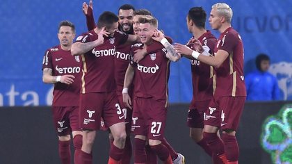 Radu Petrescu arbitrează meciul U. Craiova - CFR Cluj, din play-off-ul din Casa Liga 1

