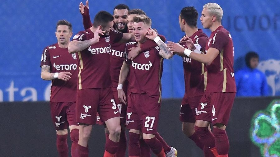 Radu Petrescu arbitrează meciul U. Craiova - CFR Cluj, din play-off-ul din Casa Liga 1
