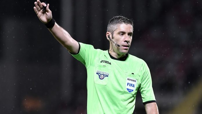 Radu Petrescu, arbitru la CFR Cluj - Universitatea Craiova