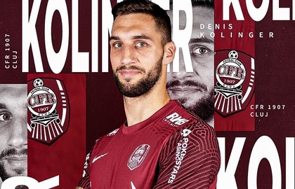 OFICIAL | Croatul Denis Kolinger, la CFR Cluj sub formă de împrumut de la Vejle BK