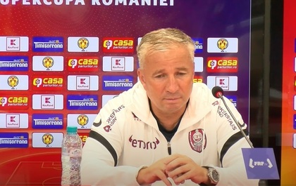 Dan Petrescu a explicat cheia eşecului cu Sepsi. ”Două greşeli au făcut diferenţa”