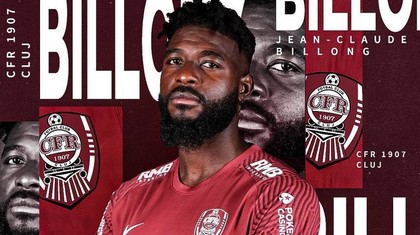 OFICIAL ǀ CFR Cluj a confirmat că a bătut palma cu Jean-Claude Billong, fundaşul central cu un CV excelent pentru Superligă