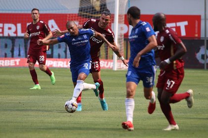 VIDEO | CFR Cluj se impune fără probleme în faţa FC U Craiova. Formaţia lui Dan Petrescu, victorie cu 3-1 