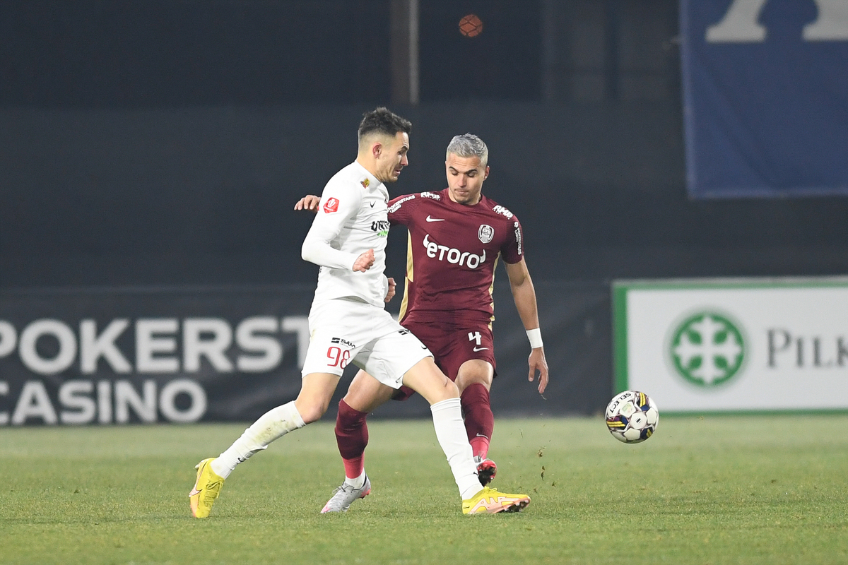 FC Hermannstadt - CFR Cluj 1-0, Ardelenii ratează șansa de a trece pe  prima poziție