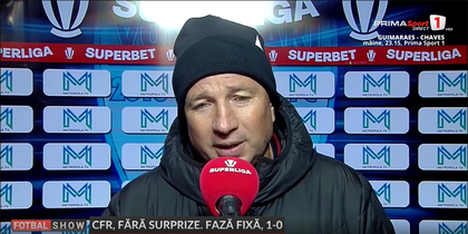 VIDEO ǀ ”Niciun antrenor din lume n-ar fi făcut asta!”. Dan Petrescu îşi laudă pariul câştigător cu Voluntari şi se gândeşte să îl folosească şi cu FCSB