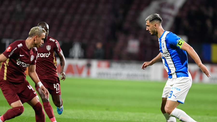VIDEO | CFR Cluj – Universitatea Craiova 1-1. Rezultat care diminuează şansele ambelor echipe să îşi atingă obiectivele