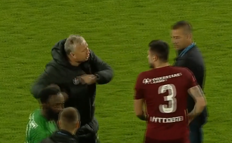 VIDEO EXCLUSIV | Dan Petrescu, criticat aspru după scenele din finalul meciului cu Farul. ”Ce ar fi vrut? Să se dea la o parte Farul?” 
