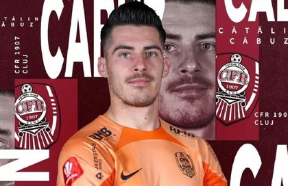 Transfer interesant la CFR Cluj. Fosta campioană a adus un portar ce a retrogradat din Superliga