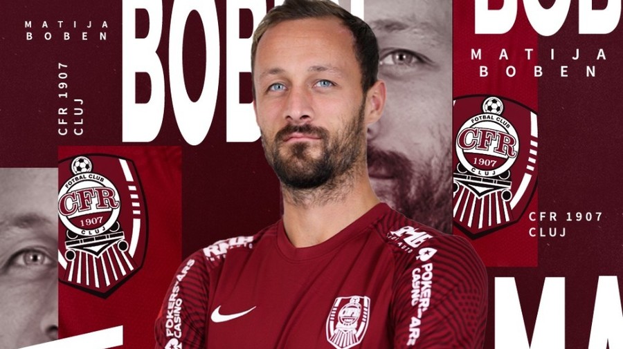 CFR Cluj l-a transferat pe Matija Boben! Totul despre noul fundaş central al ardelenilor 