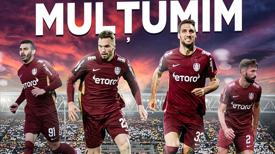 OFICIAL ǀ Exod la CFR Cluj! Patru fotbalişti, out dintr-o lovitură, dintre care doi au fost piese importante