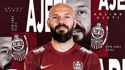 CFR Cluj şi-a adus fundaş din naţionala Albaniei