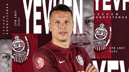 Yehgen Konoplianka, salariu surprinzător la CFR Cluj! Un gest al patronului Nelu Varga a cântărit în decizia ucraineanului de a veni în Gruia