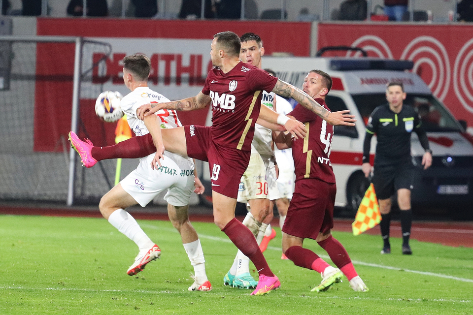 FC Hermannstadt-CFR Cluj, 1-0. Echipa lui Mandorlini termină turul  campionatului cu un EȘEC 