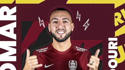 OFICIAL | Un nou transfer cu CV important reuşit de CFR Cluj! A fost prezentat marocanul Omar El Kaddouri