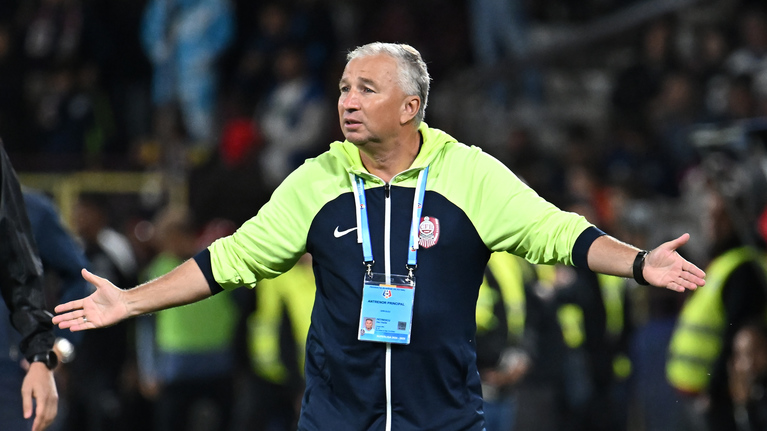 Dan Petrescu a ieşit la atac după victoria cu Poli Iaşi: ”CFR are zero penalty-uri primite până acum!”

