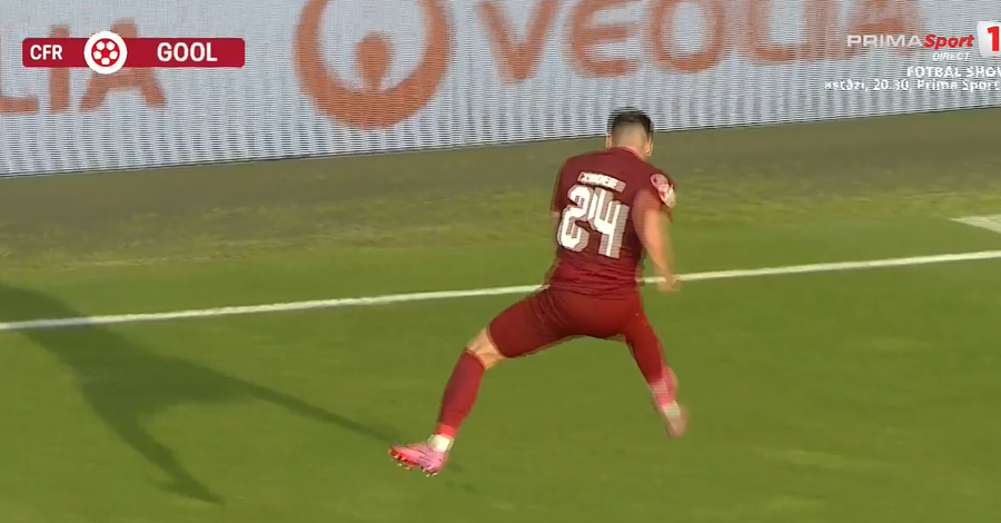VIDEO | Andrei Cordea, primul gol la CFR Cluj! Execuţia a fost superbă