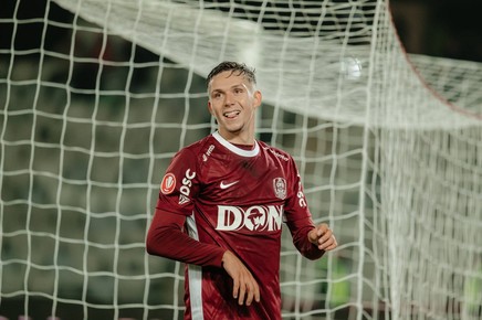 Reacţia lui Louis Munteanu după primul gol în Superliga. ”Să fie un reset şi pentru mine, să joc ca anul trecut”