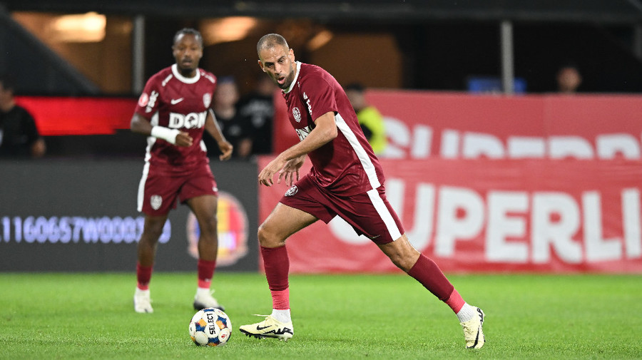 Islam Slimani, show în amicalul CFR-ului! A înscris cu o super-execuţie