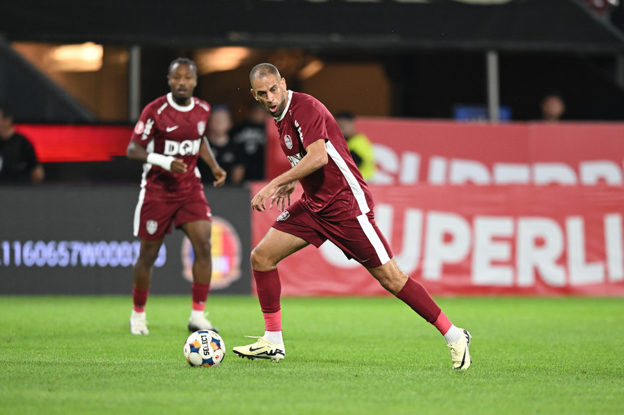Islam Slimani a marcat primul gol în Superliga. ”Nu mă aşteptam ca CFR să fie atât de jos în clasament”