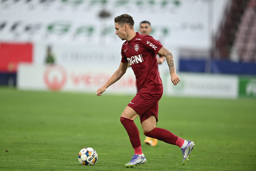 VIDEO | Louis Munteanu a aflat la flash-interviu că a fost urmărit de un scouter. ”Mă bucur că sunt apreciat”