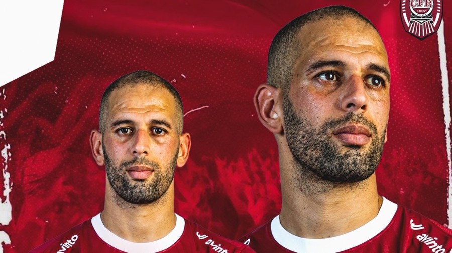 Neaşteptat! CFR a făcut anunţul oficial despre Slimani: ”Mult succes, Islam!”

