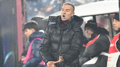 Daniel Pancu, gest impresionant faţă de jucătorii săi după forma bună din ultima vreme a CFR-ului