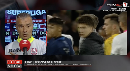 S-a terminat! Daniel Pancu şi-a anunţat plecarea de la CFR cu un discurs furibund la adresa conducerii din Gruia: ”De o lună nu mai sunt fericit”