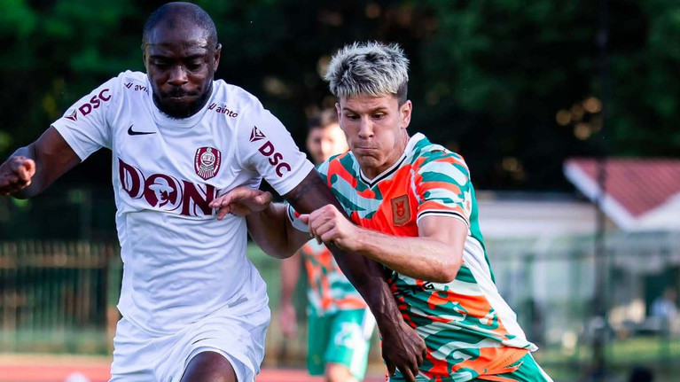 CFR Cluj a remizat cu slovenii de la Olimpija Ljubljana, în al doilea amical al verii