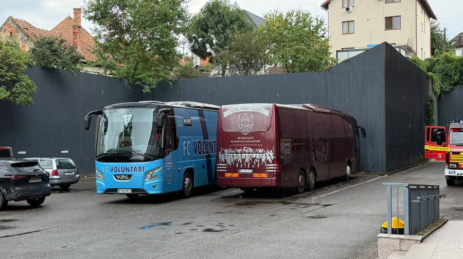 CFR Cluj low cost! Clubul a renunţat la autocar, jucătorii au venit pe cont propriu la meciul cu FC Voluntari | EXCLUSIV
