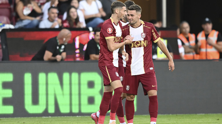 CFR Cluj a încheiat la egalitate contra liderului din Liga a 3-a într-un meci amical!