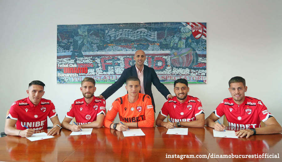Patru jucători şi-au prelungit contractele cu Dinamo