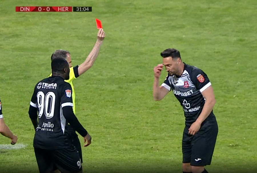 VIDEO | ”Ce să se întâmple?”. Cum a explicat Ionuţ Stoica faza care a decis, în mare măsură, Dinamo - Hermannstadt 