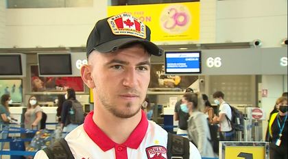 VIDEO | Veste bună pentru fanii dinamovişti! Sorescu nu se mai gândeşte la un transfer. "Sper în continuare să se rezolve problemele"