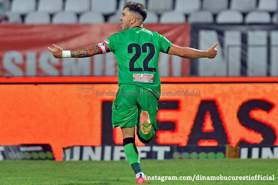 Motivul pentru care Dinamo a jucat în verde cu FC Voluntari. Iuliu Mureşan: ”Nu aveam destule tricouri roşii, nu am apucat să le inscripţionăm”