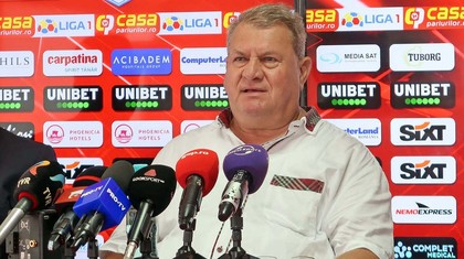 Mureşan a răbufnit la adresa arbitrajului din meciul cu FC Argeş: ”Probabil că nu suntem foarte iubiţi de anumiţi participanţi”