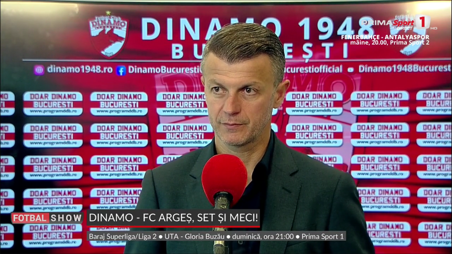 Ovidiu Burcă, temător, chiar dacă Dinamo i-a umplut plasa de goluri lui FC Argeş: ”Ştiu ce vorbesc, este cel mai greu moment de gestionat!” | VIDEO

