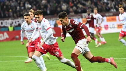 Dinamo a primit o amendă considerabilă după incidentele de la meciul cu Rapid