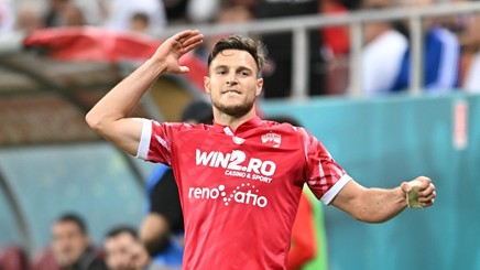 VIDEO | Dennis Politic a făcut anunţul despre transferul la FCSB, imediat după remiza cu Rapid: „Eu am dat deja răspunsul”