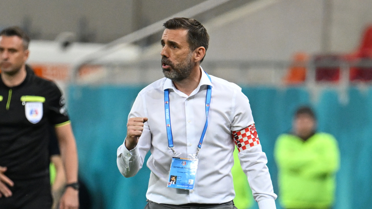 Zeljko Kopic şi-a felicitat jucătorii pentru prestaţia din meciul cu Rapid