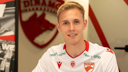 OFICIAL | Cristi Mihai a fost prezentat de Dinamo