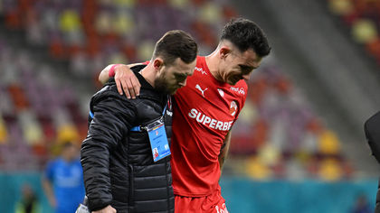 Primele informaţii despre accidentările lui Opruţ şi Mărgineanu! Bătăi mari de cap pentru Kopic înaintea derby-ului cu Rapid