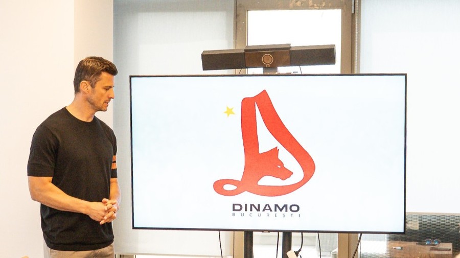 Mutu a văzut noua siglă a lui Dinamo şi nu a ezitat: ”E ceva nou într-adevăr!”

