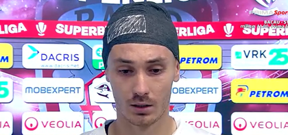 VIDEO | Raul Opruţ a plătit cu sânge victoria din derby. ”E normal să fie un derby cu momente şi de genul ăsta”