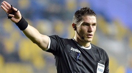 Istvan Kovacs arbitrează Chindia Târgovişte – Universitatea Craiova. Meciul se joacă sâmbătă, de la 20:00, la Look Sport+