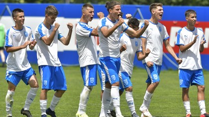 Craiova a sărbătorit victoria cu FCSB în finala mică a Ligii Elitelor U17. Atanas Trică-Balaci a înscris pentru 'alb-albaştri'